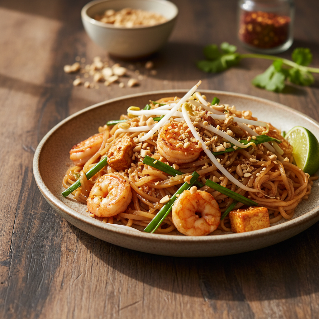 Kiire õhtusöök: Pad thai retsept vaid loetud minutitega
