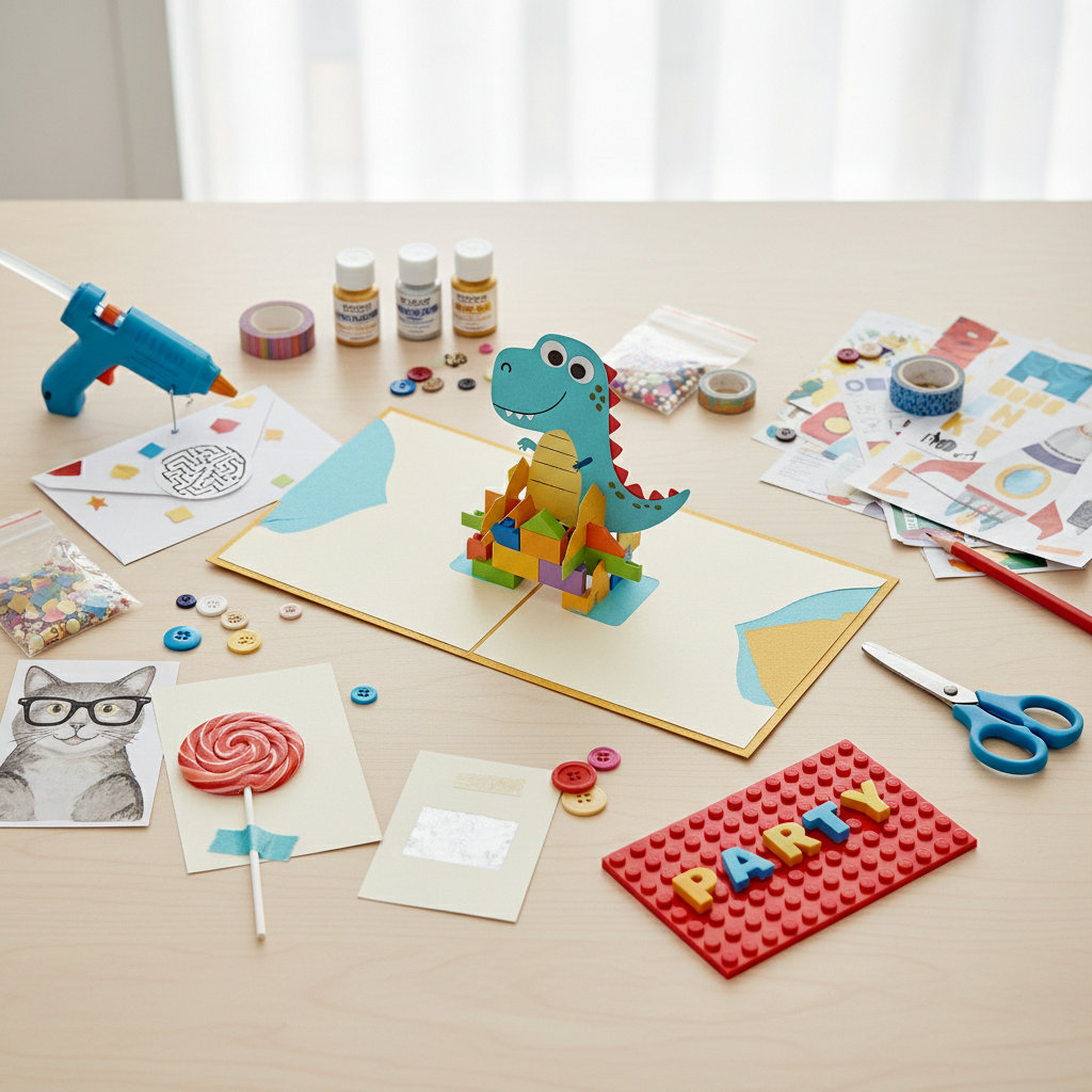 Lõbusad ja erilised sünnipäevakaardid lastele