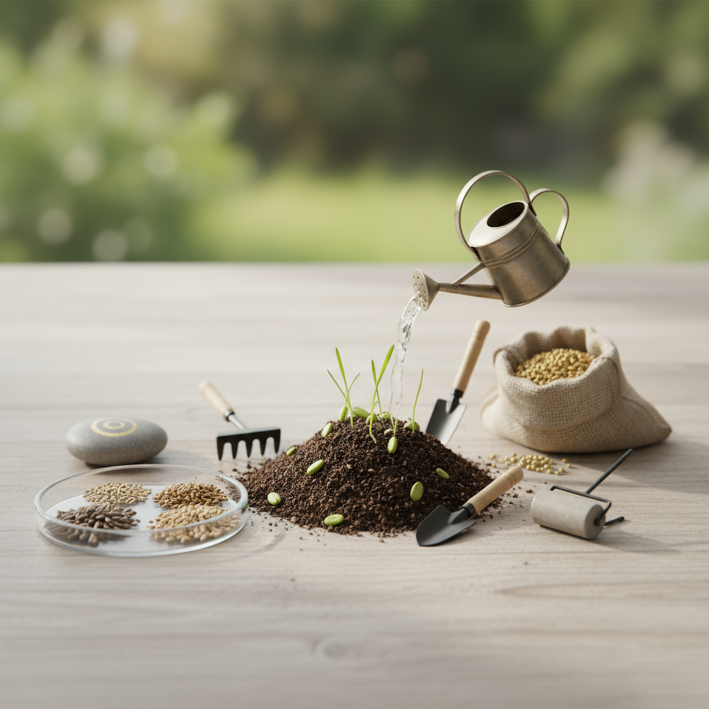 Muru külvamine kevadel: 5 reeglit tiheda tulemuse saamiseks