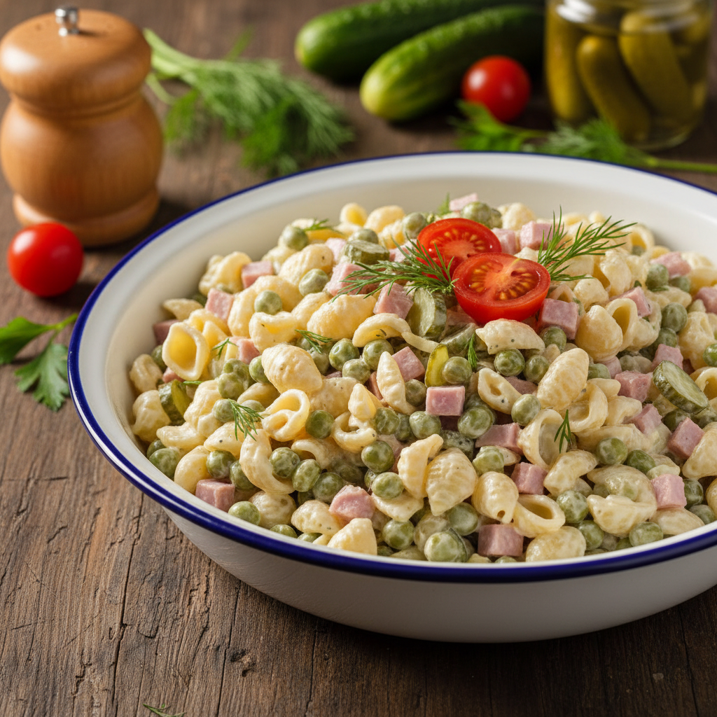Retsept: parim makaronisalat, mis kaob laualt minutitega