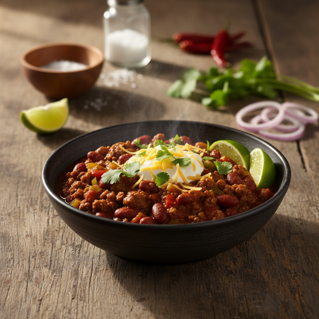 Tšilli con carne retsept: ideaalne roog jahedaks õhtuks