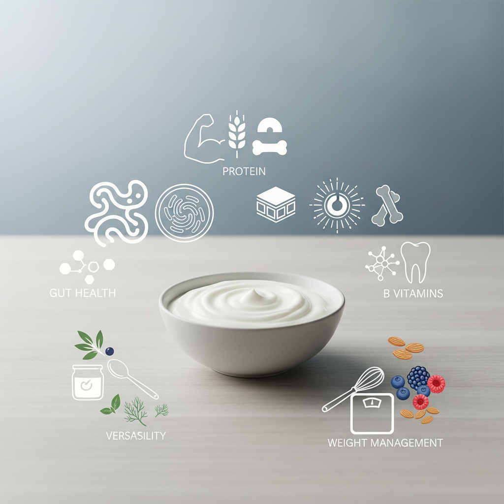 5 põhjust, miks süüa maitsestamata jogurtit iga päev