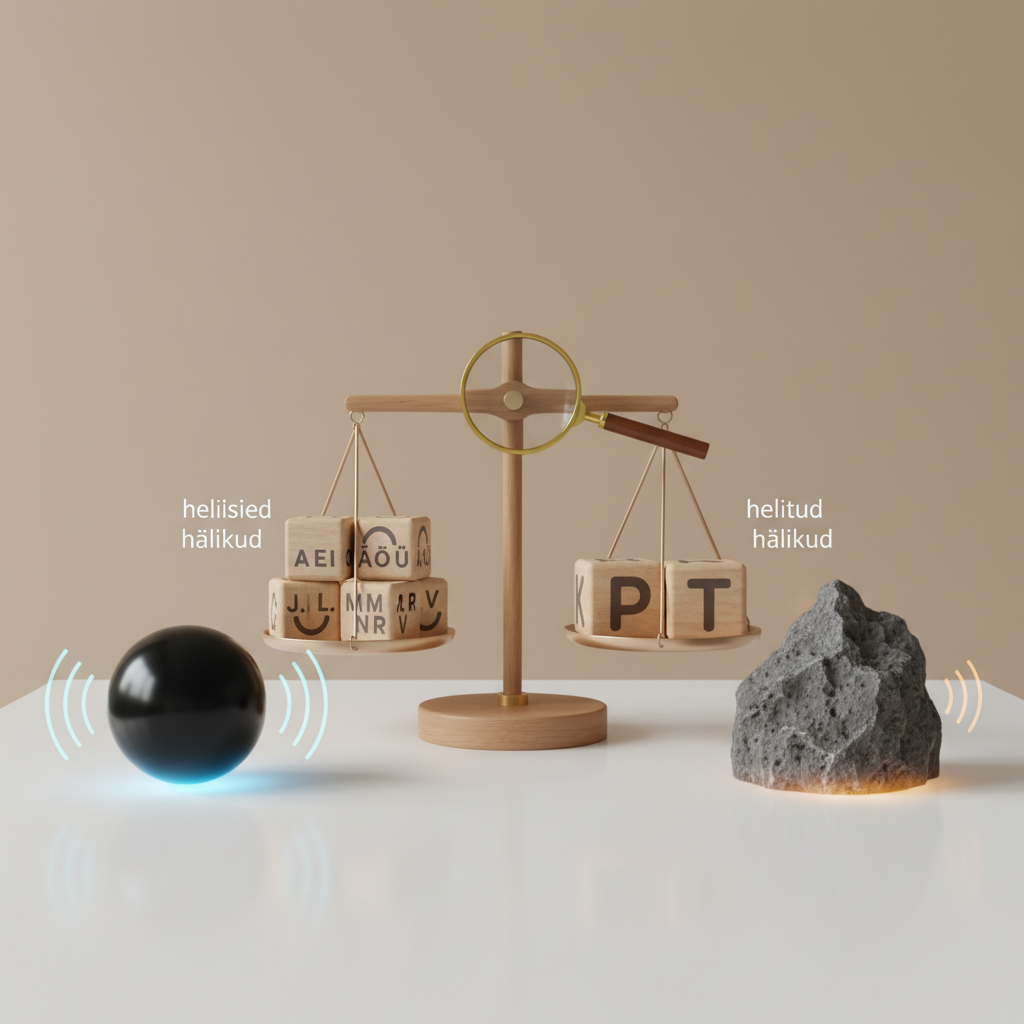 Helilised häälikud selgeks: kuidas neil vahet teha?