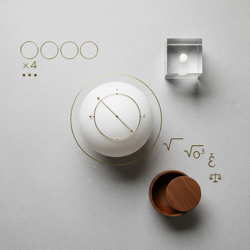 Kera valemid: Kuidas arvutada pindala ja ruumala?