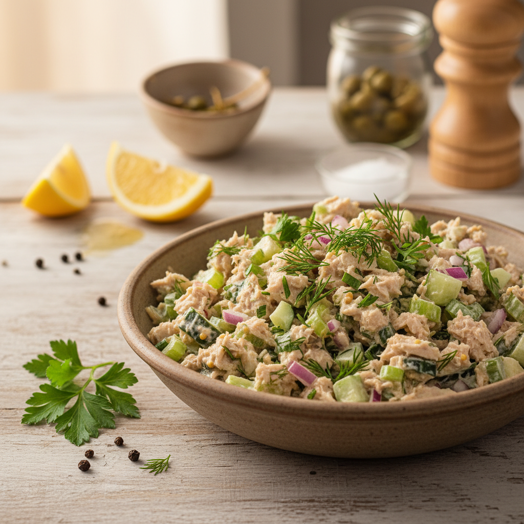 Kiire ja tervislik tuunikalasalat: valmib vaid minutitega