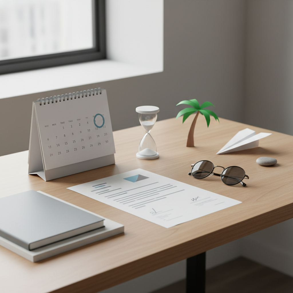 Kuidas vormistada puhkuseavaldus korrektselt?