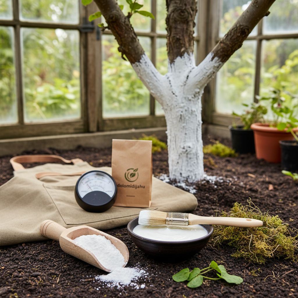 Kustutatud lubi aias: asendamatu abimees ja kasutusnipid