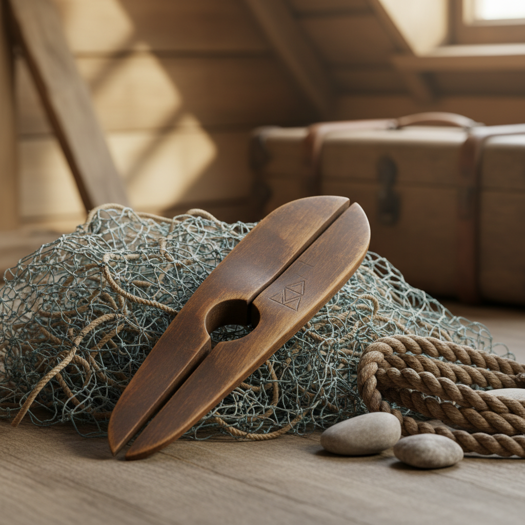 Leid pööningult: vana võrgunõel avab rannarahva mineviku