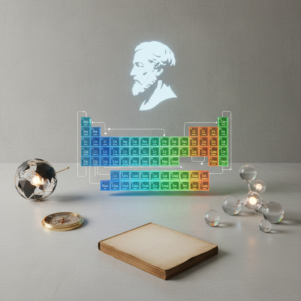 Mendelejevi tabel: Kõik keemilised elemendid eesti keeles