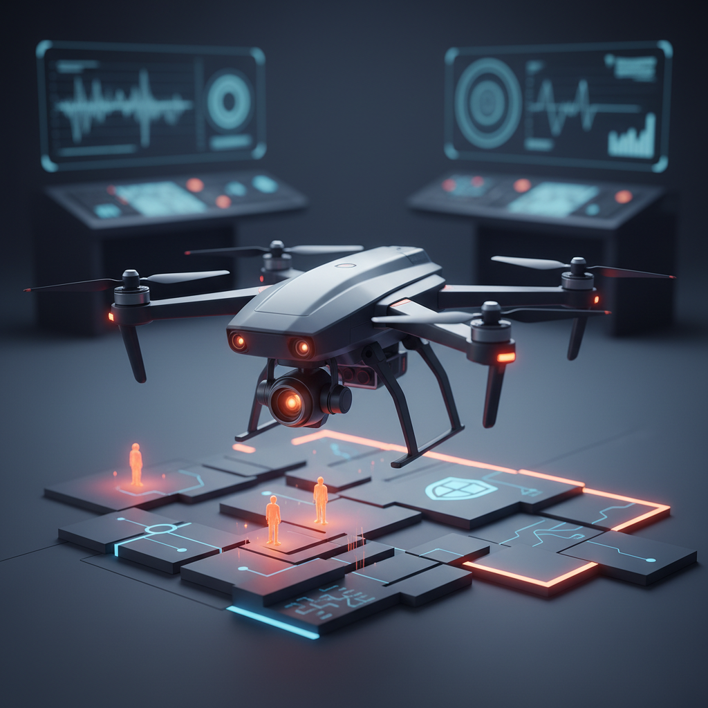 Piirivalve uus droon tuvastab öised piiririkkumised