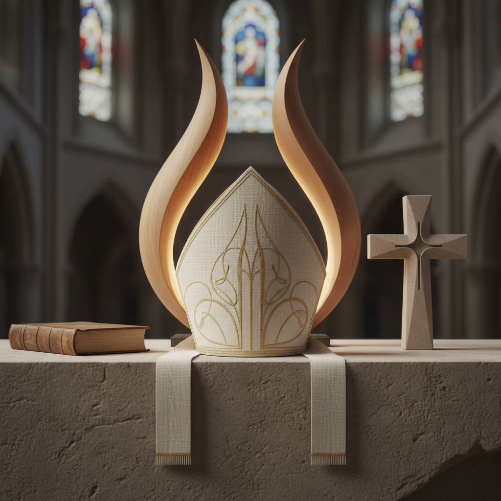 Piiskopi peakatte saladus: mida sümboliseerib selle kuju?