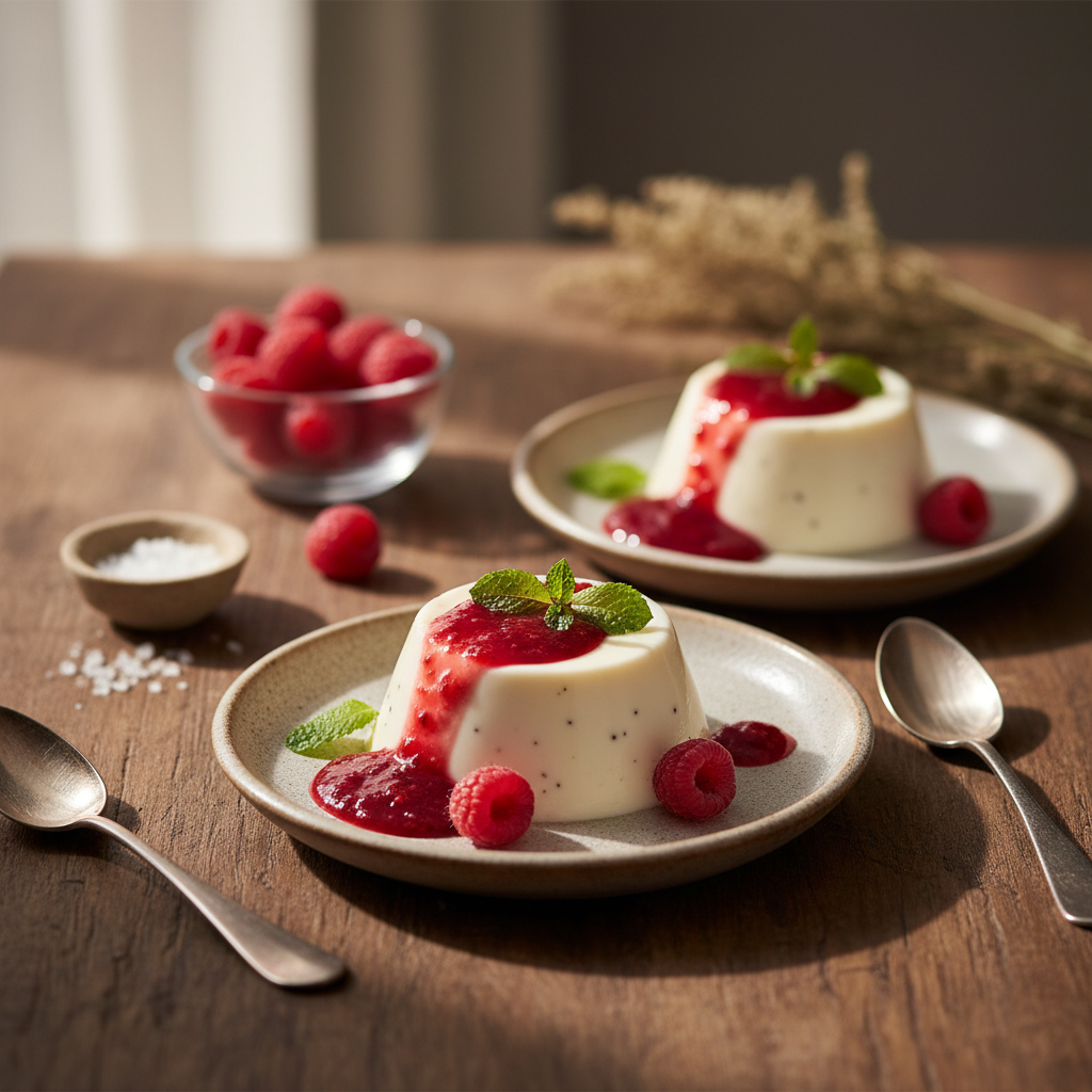 Siidine panna cotta: lihtne nipp, mis tagab õnnestumise