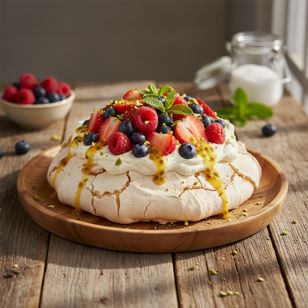 Täiuslik Pavlova kook: lihtne retsept ja parimad nipid