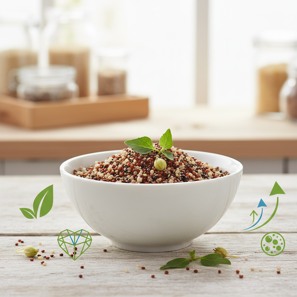 Tšiili hanemalts: miks kinoa on su tervisele kasulik?