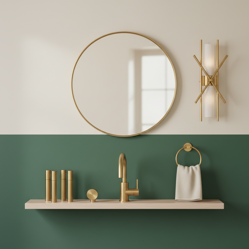 Unusta kroom: 5 ideed kodu värskendamiseks messinguga