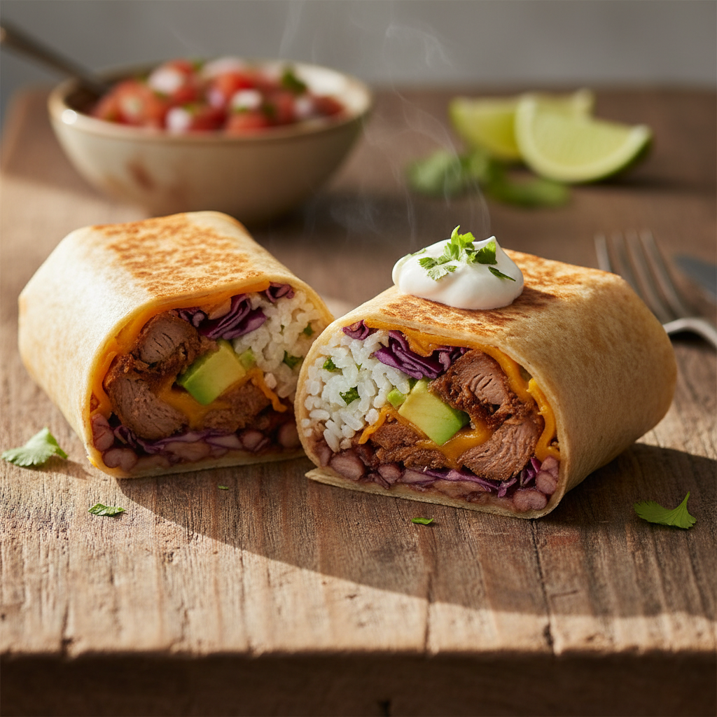 Lihtne ja maitsev burritoretsept kiireks õhtusöögiks
