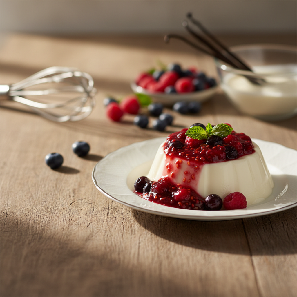 Lihtne ja luksuslik panna cotta retsept – nauding igale maitsele